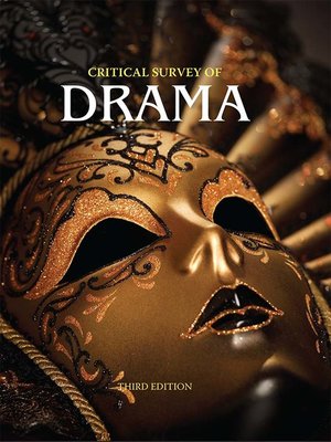 cover image of Critical Survey of Drama